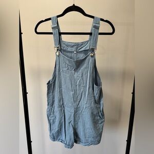 Women's Blue Overalls
